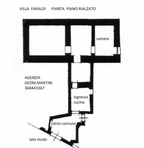 VENDESI A VILLA FARALDI RUSTICO DI 50MQ E CANTINE SOTTOSTANTI - Foto 4