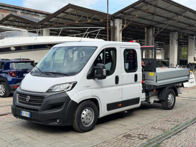 FIAT Ducato 140CV DOPPIA CABINA GRU E CASSONE FISSO rif. 24115268 - Foto 2