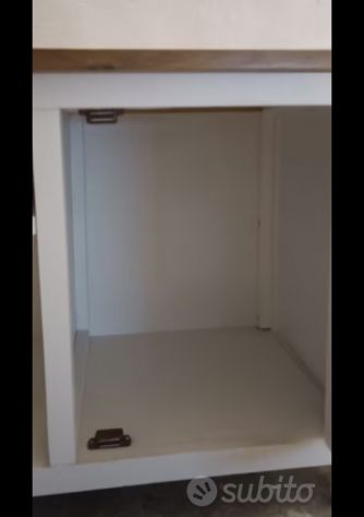 Mobile porta tv legno verniciato L120 H 60 - Foto 4