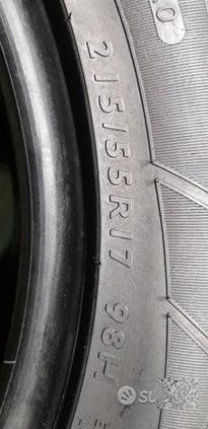 2 gomme 215 55 17 dunlop a2112 - Foto 7
