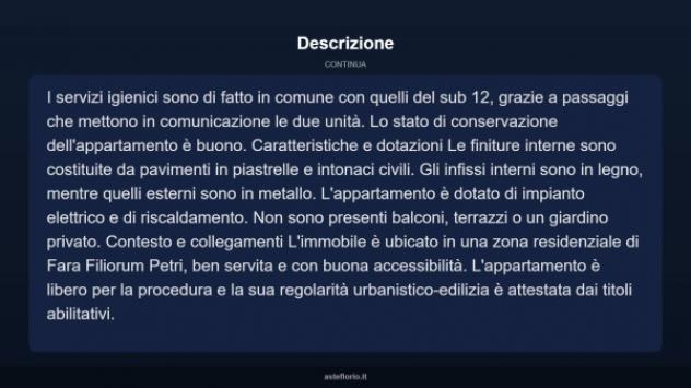 Immobile in asta di 34 m² in vendita a Fara Filiorum Petri - Foto 5