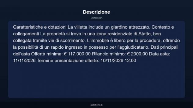 Immobile in asta di 218 m² con più di 5 locali in vendita a Statte - Foto 13