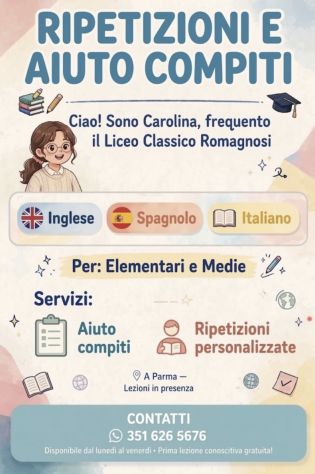 ripetizioni medie e elementari