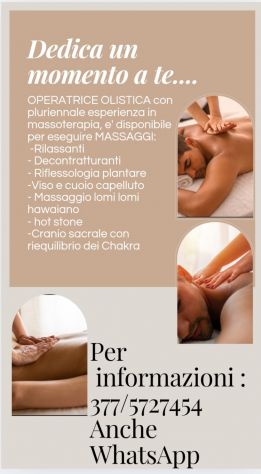 Massaggi Rilassanti e Riflessologia Plantare, Massaggi di coppia Tel:3775727454