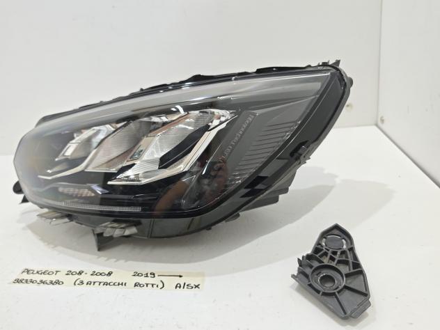 FARO ANTERIORE SINISTRO PEUGEOT 208 Serie 9833036380 (19) - Foto 3