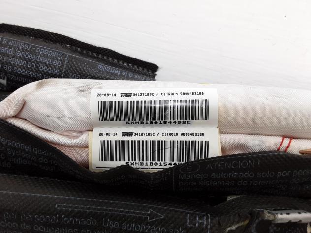 AIRBAG A TENDINA LATERALE PASSEGGERO CITROEN C4 Picasso II 9800483180 (13) - Foto 2
