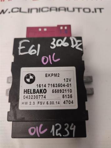 CENTRALINA POMPA CARBURANTE BMW Serie 5 E61 Touring 1614 7163504-01 diesel 2993 (03) - Foto 2