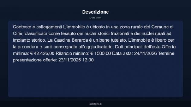 Immobile in asta di 285 m² in vendita a Ciriè - Foto 12