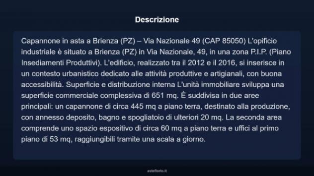 Immobile in asta di 651 m² in vendita a Brienza - Foto 6
