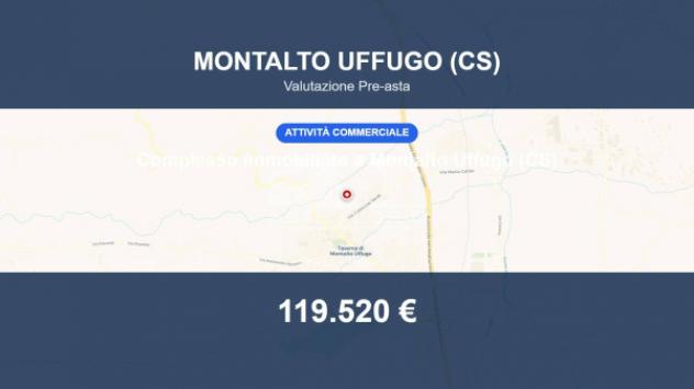 Immobile in asta di 400 m² in vendita a Montalto Uffugo