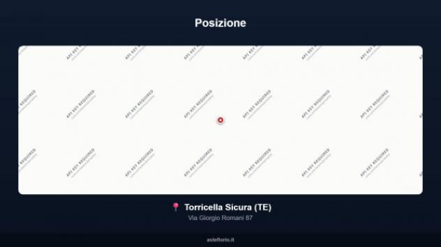 Immobile in asta di 131 m², box auto in vendita a Torricella Sicura - Foto 9