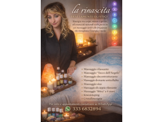 Massaggi - benessere Torino - Operatrice olistica - massaggio Tel:3336832894