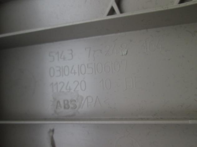51437318682 RIVESTIMENTO MONTANTE DESTRO BMW SERIE 3 320 D F31 SW 2.0 D 135KW AUT 5P (2013) RICAMBIO USATO 112420 - Foto 2