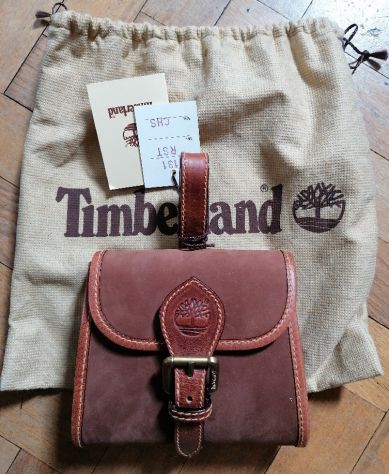 Timberland borsello tracolla scamosciato anni '90
