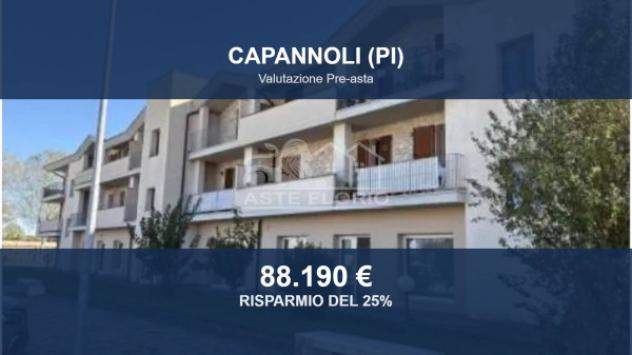 Immobile in asta di 84 m², box auto in vendita a Capannoli