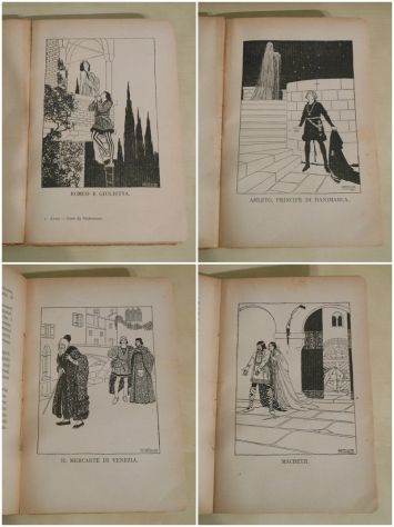 storie da Shakespeare, C.E.M. LAMB, G. B. PARAVIA & C. Prima edizione IX-1925. - Foto 4