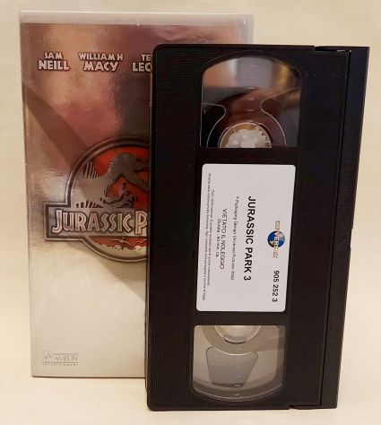Videocassetta VHS Jurassic Park III Sam Neill Universal Picture, 2002 - Foto 2