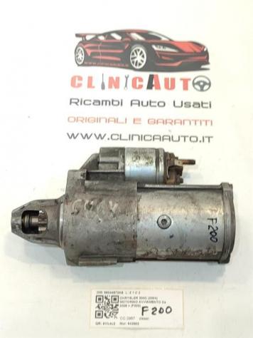 MOTORINO D' AVVIAMENTO CHRYSLER 300 C Berlina 56044572AB 642982 diesel 2987 (04)