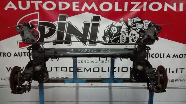 Ponte posteriore Citroen C3 Picasso del 2010
