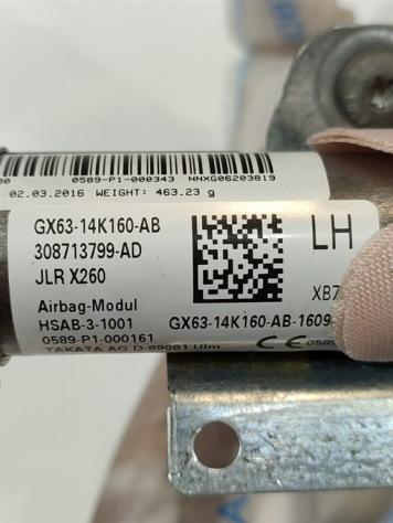 AIRBAG A TENDINA LATO SINISTRO JAGUAR XF Serie T2H4938 GX63-14K160-AB AJ200D/204DT (15) - Foto 2