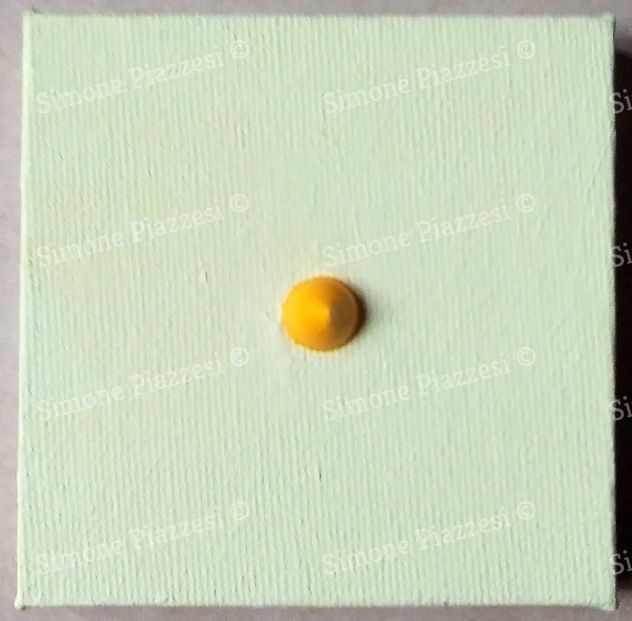 Quadro di Simone Piazzesi - GOCCIA GIALLA (2025)