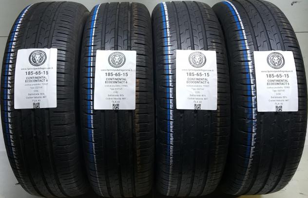 4 GOMME 185 65 15 CONTINENTAL A70965