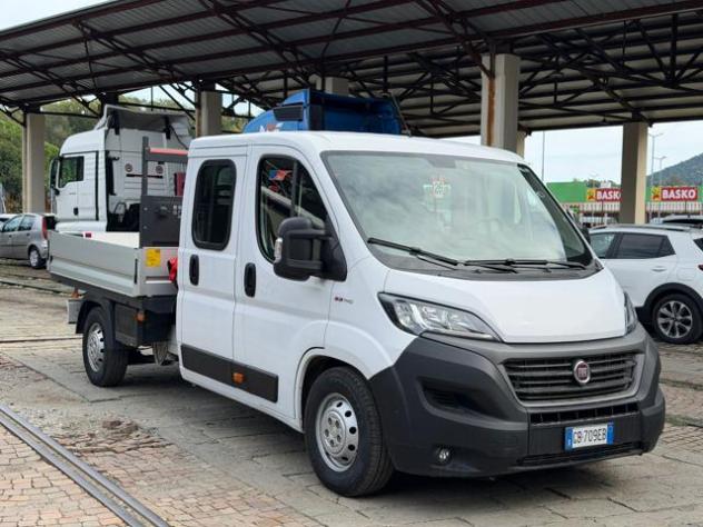FIAT Ducato 140CV DOPPIA CABINA GRU E CASSONE FISSO rif. 24115268 - Foto 5