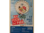 Locandina 46x31cm.del XI° FESTA DEL PARÀ 12 Aprile 2015 San Giorgio di Livenza