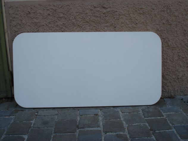 VENDO UNA PIANA X SCRIVANIA  CM 121 X 61 X 3 IN OTTOMO STATO - Foto 4