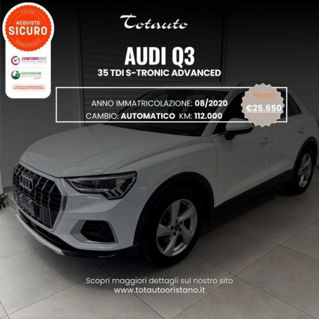 AUDI Q3 35 TDI S tronic Business Advanced rif. 23810615