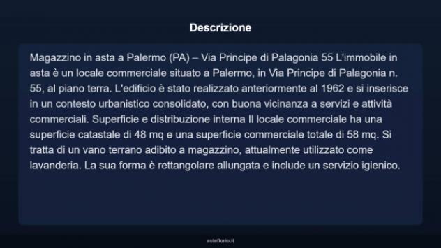 Immobile in asta di 48 m² in vendita a Palermo - Foto 10