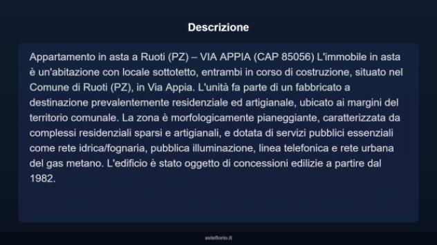 Immobile in asta di 196 m² in vendita a Ruoti - Foto 9