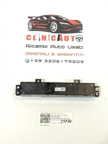 PULSANTIERA INTERRUTTORI MULTIPLA OPEL Antara Serie 20785508-101118 diesel 2231 (0615) - Foto 3