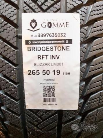2 gomme 265 50 19 bridgestone rft a3988 - Foto 2