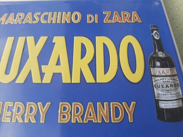 INSEGNA LUXARDO MARASCHINO DI ZARA  TARGA IN RILIEVO - Foto 3