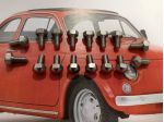 Kit 16 Bulloni Fissaggio Cerchio Ruota – Acciaio Inox – Fiat 500 N / D