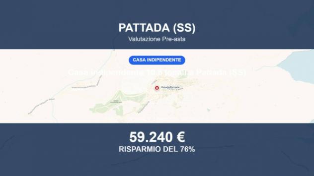Immobile in asta di 448 m² con più di 5 locali e box auto in vendita a Pattada