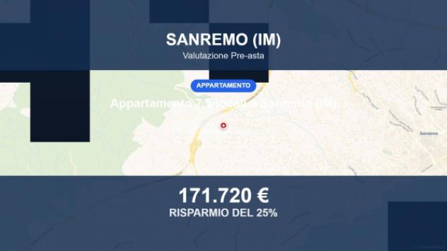Immobile in asta di 215 m² con più di 5 locali in vendita a Sanremo