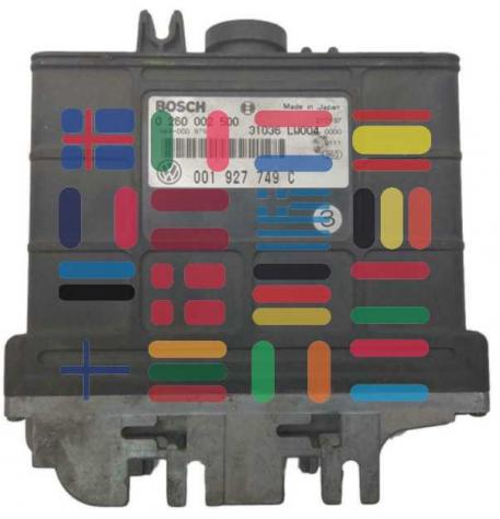 0260002500 001927749C Seat Arosa centralina cambio Bosch