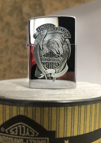 Zippo Lighter Harley Davidson - Foto 4