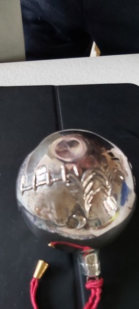 palla di Natale in argento e smalti diametro 40 mm - Foto 3