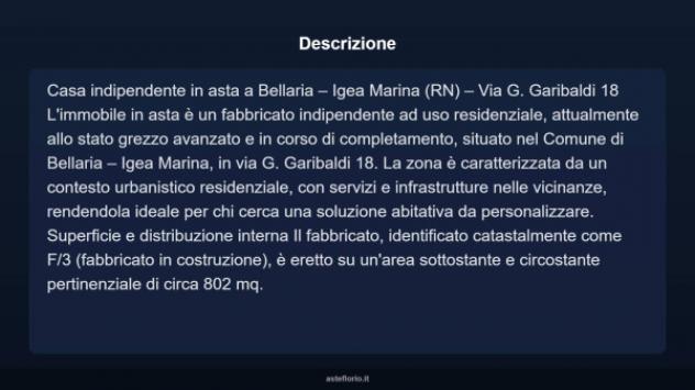 Immobile in asta di 802 m² in vendita a Bellaria-Igea Marina - Foto 3