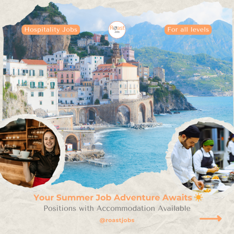 Work as a Waiter with accommodation provided in a Hotel in Ireland, Netherlands