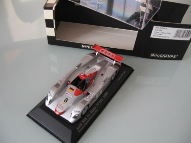 AUDI R8S 24H. LE MANS ANNO 2000 NUOVO!!!! MINICHAMPS - Foto 10