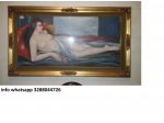 Dipinto quadro fatto a mano antiquariato in perfette condizioni