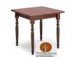 Tavoli Bar Ristorante in legno 90x90 Gambe tornite cod 807/90