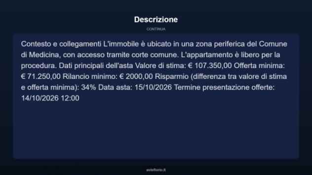 Immobile in asta di 113 m² in vendita a Medicina - Foto 18