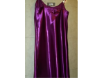 Camicia da notte fucsia di raso Tg.3 NUOVA