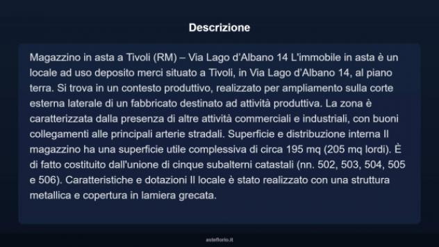 Immobile in asta di 195 m² in vendita a Tivoli - Foto 5