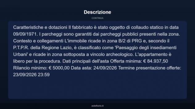 Immobile in asta di 147 m² in vendita a Rignano Flaminio - Foto 4